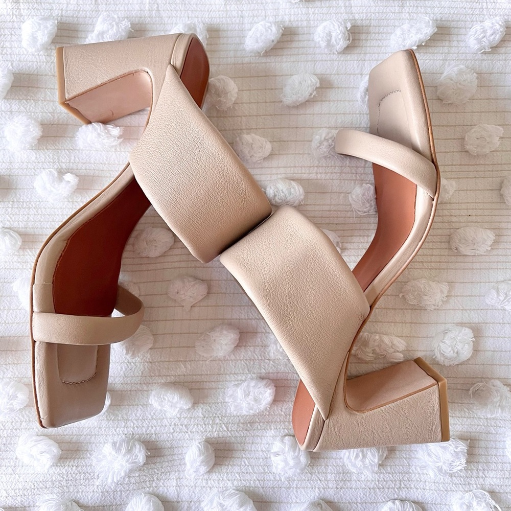 Anthropologie Angel Alarcón Slide Sandal Heels - Picture 2 of 8